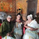 Kaniha Instagram - From.the sets of Maamankam❤ with Nilambur Ayisha amma and Valsala Menon amma. Their love,discipline and passion for cinema at this age gives me goosebumps. So much to learn.. The best thing about life is every day is a new opportunity to learn and unlearn 🤗 #kaniha #maamankam #Malayalmcinema @mamangam_themovie Chennai, India