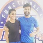 Kaniha Instagram - Workout with @anson__paul l this morning Always good vibes🤗 #kaniha #fitness #f45trainingneelankarai #f45docklands docklands @f45_neelankarai F45 Training Neelankarai
