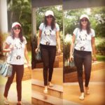 Kaniha Instagram – How much I love these cartoon Tees😁😁
Feeling happyy😝😝
#kaniha #candid