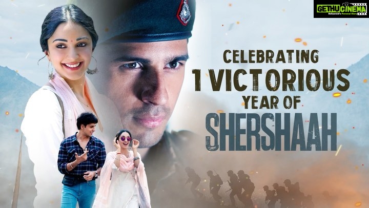 Karan Johar Instagram - Very rarely do you come across films that continue to give unabashed love even after a year…#Shershaah undoubtedly is one of them. The impact that resonated across the globe and the hearts that still beat with it…we are grateful and PROUD to have told this story for you all. Yeh dil maange more🇮🇳 #1YearOfShershaah @SidMalhotra @kiaraaliaadvani #VishnuVaradhan @apoorva1972 @shabbirboxwalaofficial @ajay1059 @harrygandhi @somenmishra @isandeepshrivastava @primevideoin @dharmamovies @kaashent @sonymusicindia