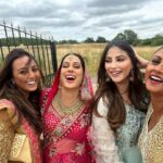 Karishma Kotak Instagram – Three very merry days of celebrating our “Amazing Amy” 
15 years later – a bit of bandra unites here in England! 🫶🏻❤️ Notley Abbey