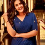 Kavya Thapar Instagram - Reigning my love for the timeless classic #saree 6 yards of elegance! 🌸 India