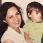 Kavya Thapar Instagram - Hey beautiful momma thank you for everything, I love you❤️🌍🌺 #likemotherlikedaughter #myfirstbestfriend #lifepartner #appreciationpost India