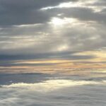 Kavya Thapar Instagram - Sea of clouds you see .. ☁️🌊 #naturesbeauty #natureart #clouds #beautyiseverywhere