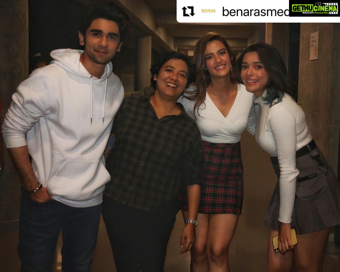 Kavya Thapar Instagram - #Repost @benarasmediaworks with @make_repost ・・・ We are thrilled to be joining hands with @zeestudiosofficial for our next, a slice of life college romance, helmed by the immensely talented director #RatnaaSinha Starring the gifted @pritkamani @kavyathapar20 & @eishasingh we are geared up for release on 19th August 2022 @anubhavsinhaa @ratnabsinha @zeemusiccompany @anuragbedii @tiwari.ruchir @realhimesh ✨ Mumbai, Maharashtra