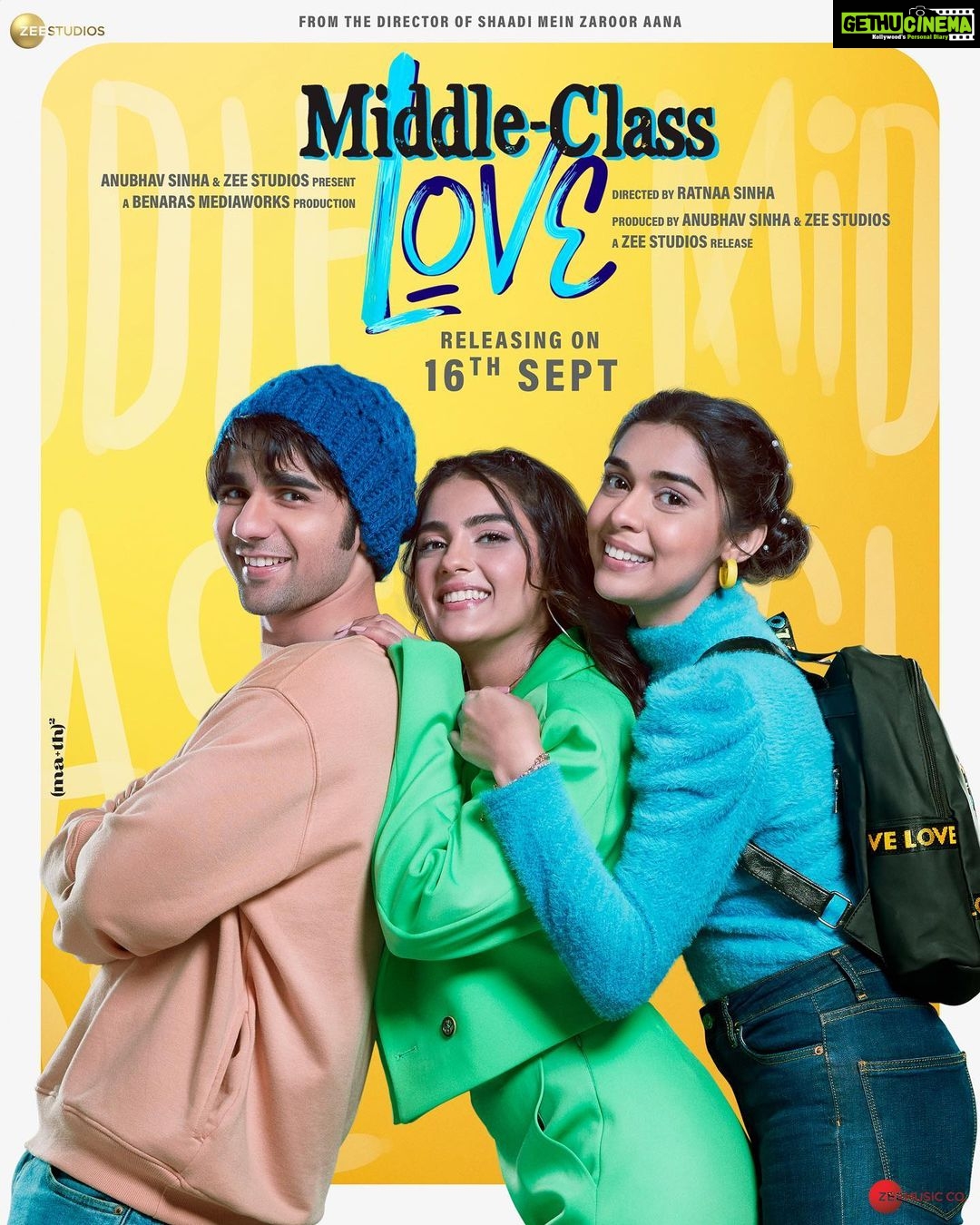 Kavya Thapar Instagram - Middle-class zindagi mein love le kar aayega ek bada twist. Witness the magic of #MiddleClassLove β¦ TRAILER out tomorrow night! Film releasing on 16th September !!! @zeestudiosofficial @benarasmediaworks @ratnabsinha @anubhavsinhaa @pritkamani @eishasingh #ManojPahwa @realhimesh @dhrubdubey @sagarrshirgaonkar @benarasmediaworks @zeestudiosofficial @zeemusiccompany π India