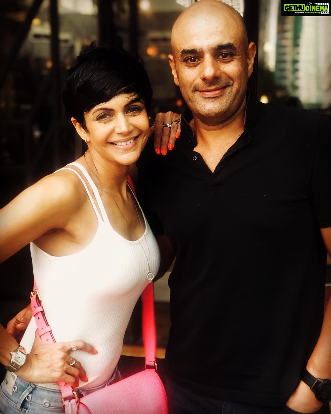Mandira Bedi Instagram - To all the wonderful, rock-solid Brothers out there, thank you for being there, thank you for the love, thank you for being you ❤️ #HappyRakshaBandhan ❤️❣️🙏🏽🧿 . . @harmeet.s.bedi.1