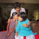 Mandira Bedi Instagram - Rakhee with the children 🥰. So many Rakhees.. so much love. ❤️❤️❤️❤️🧿And an unforgettable and busy day.!!#happyrakshabandhan #happyrakhi . . @ashishchowdhryofficial @samitabangargi @ruchinarain