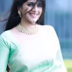 Megha Akash Instagram - Eternal sunshine ☀️ Photography @thescienceofphoto Wearing @storiesinsilk