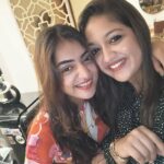 Meghana Raj Instagram - Reunited with my baby girl! ❤️🖤