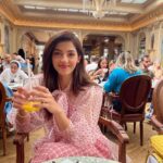 Mehrene Kaur Pirzada Instagram – Bonjour Paris 🇫🇷 Angelina Paris