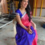 Mirnalini Ravi Instagram - Wrapped 🧵