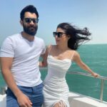 Mouni Roy Instagram - Happy birthday, the shining 🌟 of my life and the giver of best cuddles and kisses in the world..I can’t wait to spend an eternity together, My err’ything, the best part of me.. Am just the luckiest to have wished you into my reality @nambiar13 🔱♥️