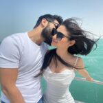 Mouni Roy Instagram - Happy birthday, the shining 🌟 of my life and the giver of best cuddles and kisses in the world..I can’t wait to spend an eternity together, My err’ything, the best part of me.. Am just the luckiest to have wished you into my reality @nambiar13 🔱♥️