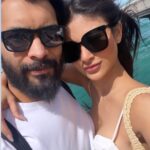 Mouni Roy Instagram - Happy birthday, the shining 🌟 of my life and the giver of best cuddles and kisses in the world..I can’t wait to spend an eternity together, My err’ything, the best part of me.. Am just the luckiest to have wished you into my reality @nambiar13 🔱♥️