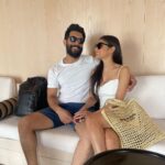 Mouni Roy Instagram - Happy birthday, the shining 🌟 of my life and the giver of best cuddles and kisses in the world..I can’t wait to spend an eternity together, My err’ything, the best part of me.. Am just the luckiest to have wished you into my reality @nambiar13 🔱♥️