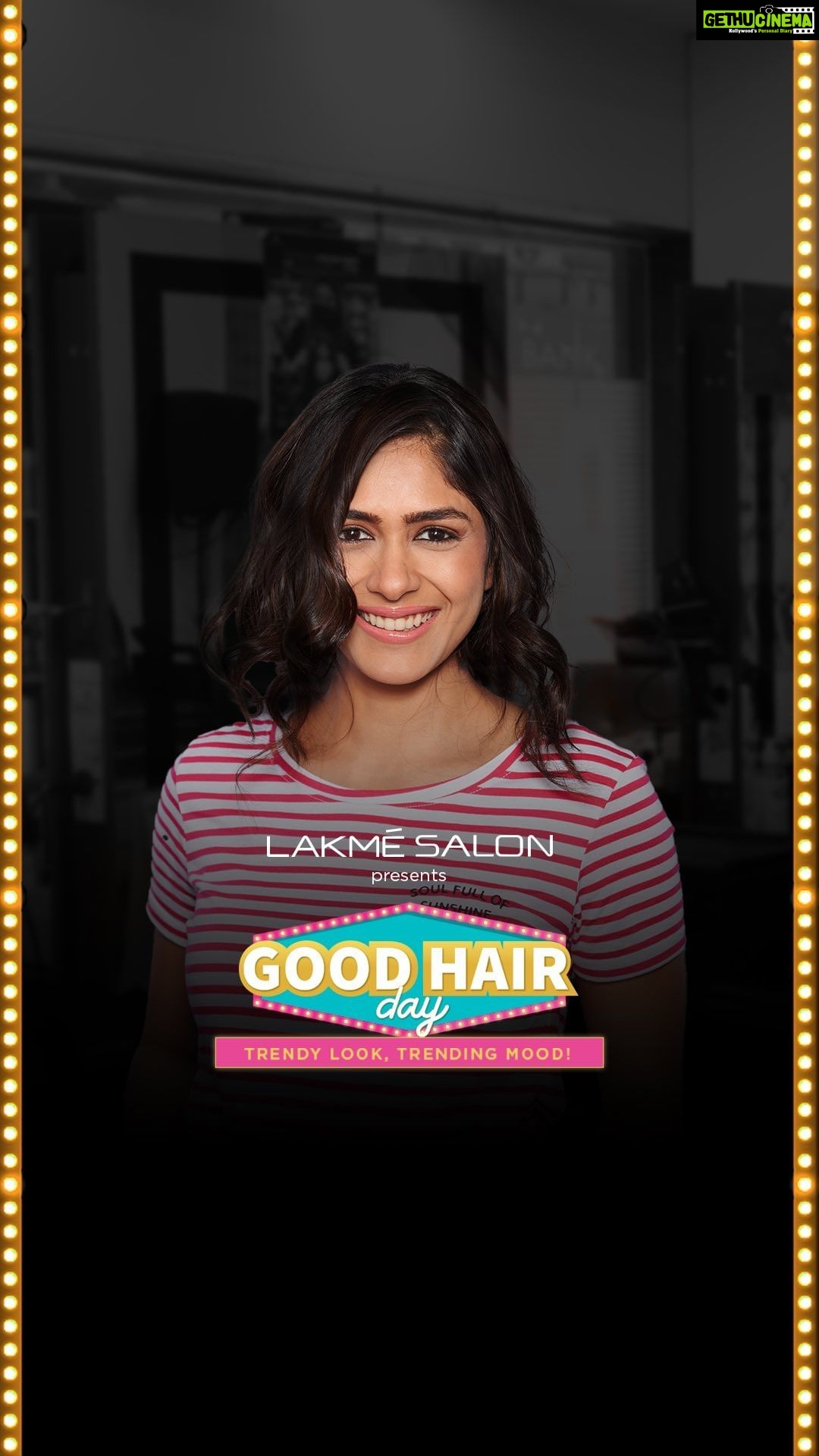 Mrunal Thakur Instagram - Badtameez dil bina makeover ke maane na.🤩 Make your new look the trending mood with Lakmé Salon #GoodHairDay– Trendy Look, Trending Mood. 20% off on all hair services.💁🏻♀️ #LakméSalon #HairStyle #HairMakeover #Bollywood #SalonExperts #HairColor #HairTransformation #HairColorInspiration #FlauntYourStyle #HairCare #Schwarzkopf #HairSpa #HealthyHair #TIGI #GaramMasala #MoroccanOil
