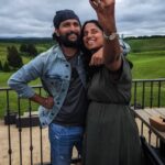 Nani Instagram - Happy Rakshabandhan to all the sisters and brothers out there 🤗 To more vineyards and more selfies this year akki @deepthiiiganta ☺️♥️ Miss you