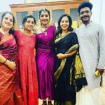 Navya Nair Instagram - After the programme at RLV college of music and fine arts , those mandatory clicks ❤️❤️❤️ Thanking my parents and my guru #manumaster for guiding me .. Thanking my orchestra team @bhagya_92 @dharma_theerthan @midhunbabuviolin @prabaljithkb @pranav.deva , for their industrious efforts to get a good harmony and cordination . Many a thanx to @urmilaunni aunty for your gracious presence and genuine heartfelt words , its giving me immense happiness to move forward in this journey of dance .. Thanking my class mates , mashinkuttikal @suryagayathridevi @ragamsree @dhanalakshmi_uma for taking time to watch my performance .. Thanking my dance buddy @bijudhwanitarang for supporting me with all my young dance buddies @neeraj_v_soman @adwaitha_suresh @rem_ya_mani @__dear_sree__ Thank u shanichechi @shani_harikrishnan , meena madame for the support @ichc_kochi Thank you RLV blackhorses @rlvcollege for the best crowd support ever .. Those applause after every jatiswaram korvai and meera bhajan , really gave me a lot of strength .. Thank you principal Rajalakshmi madame .. special thanx to rajesh rlv for the smt navya nair chechi vili 🤗🤗🤗