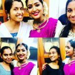 Navya Nair Instagram - After the programme at RLV college of music and fine arts , those mandatory clicks ❤️❤️❤️ Thanking my parents and my guru #manumaster for guiding me .. Thanking my orchestra team @bhagya_92 @dharma_theerthan @midhunbabuviolin @prabaljithkb @pranav.deva , for their industrious efforts to get a good harmony and cordination . Many a thanx to @urmilaunni aunty for your gracious presence and genuine heartfelt words , its giving me immense happiness to move forward in this journey of dance .. Thanking my class mates , mashinkuttikal @suryagayathridevi @ragamsree @dhanalakshmi_uma for taking time to watch my performance .. Thanking my dance buddy @bijudhwanitarang for supporting me with all my young dance buddies @neeraj_v_soman @adwaitha_suresh @rem_ya_mani @__dear_sree__ Thank u shanichechi @shani_harikrishnan , meena madame for the support @ichc_kochi Thank you RLV blackhorses @rlvcollege for the best crowd support ever .. Those applause after every jatiswaram korvai and meera bhajan , really gave me a lot of strength .. Thank you principal Rajalakshmi madame .. special thanx to rajesh rlv for the smt navya nair chechi vili 🤗🤗🤗
