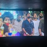 Navya Nair Instagram – What a satire !!! Fully packed theatre 🤗Its all abt laughters and claps cos rajeevan is talking on our behalf the helplessness , the chaos of the common man ( all in humour ) .. 

And chackochetta  @kunchacks , what  a transformation man !!! Kudos to u .. each and every character is just awesome .. the judge , the heroine @gayathrieshankar ,the auto driver @rajeshmadhavan , the teacher , the biker @mridulmnair , the tempo driver , the advocates , the minister , the chief minister @unnimango .. all so so good .. 

Director , screenplay writer @ratheesh_balakrishnan_poduval , your organic humour worked wonders .. Hats off to you !!! 

@nnathaancasekodu 
@kunchacks 
@ratheesh_balakrishnan_poduval