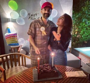 Nazriya Nazim Instagram - Happy birthday Mr.Husband ♥️
Aging like a fine wine….getting better with age …
The best is yet to come 🤗
