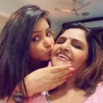 Neetu Chandra Instagram - Life can be difficult at times, but I know that with the power of your love, I can overcome any obstacle. Thank you for being the best mother the world has to offer. Mom, our world, Happy Birthday Mummy 🎂 🥳 🎉 🎈 🎁 🎊 🎂 ❤❤🙏 #happybirthday #birthdaypost #motherdaughter #family