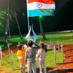 Neha Dhupia Instagram – To freedom , friendship and our future … #jaihind 🇮🇳 #happyindependenceday