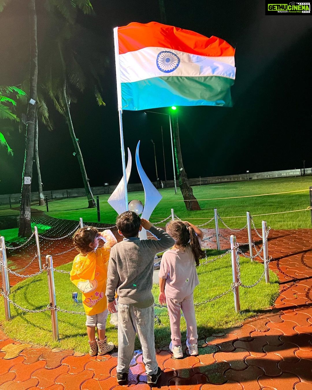 Neha Dhupia Instagram - To freedom , friendship and our future … #jaihind 🇮🇳 #happyindependenceday