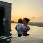 Neha Dhupia Instagram - We reflect ♥️ … our baby boy @guriqdhupiabedi . . . . . . . . . @theleelapalacenewdelhi @theleela