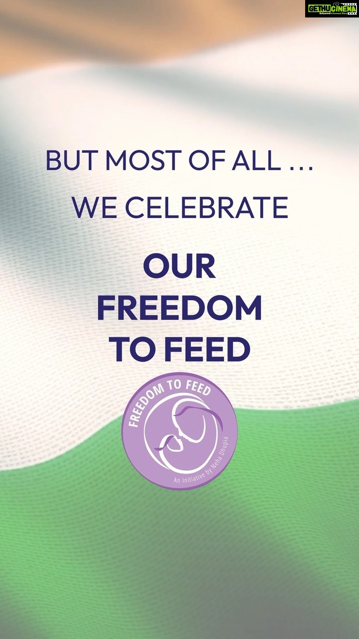 Neha Dhupia Instagram - Celebrating our Freedom To Feed! Happy Independence Day everyone! 🇮🇳 #independenceday #independencedayindia