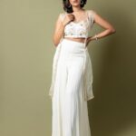 Niharika Konidela Instagram - 🕊 Styled by @ashwin_ash1 @hassankhan_3 Outfit @kavithaguttaofficial HMU @lemysumi_makeupartist Photographed by @shareefnandyala