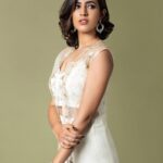 Niharika Konidela Instagram - 🕊 Styled by @ashwin_ash1 @hassankhan_3 Outfit @kavithaguttaofficial HMU @lemysumi_makeupartist Photographed by @shareefnandyala