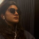 Nivetha Thomas Instagram - Party party yeaaaa in a quiet car 😄