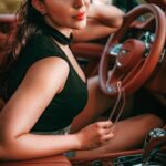 Parvatii Nair Instagram - Driving this beast in dubai was a lovely experience ! @bentleymotors Shot by @chambre__noire_fotos @mkvluxurydubai @bisoucommunications Executed by : @arianentertainments