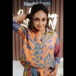Pearle Maaney Instagram - New Episode Out Now on Pearle Maaney Show ft @kunchacks 🥰 . Camera @magicmotionmedia Clicks @sk_abhijith MUA @ashna_aash_ Outfit @saltstudio