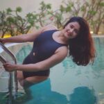 Poonam Bajwa Instagram - #tbt#sometimelastyear#pooldiaries Coco Lagoon, Pollachi