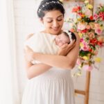 Pranitha Subhash Instagram – Arna 🧿

Thankuu @mommyshotsbyamrita 
For capturing these lovely moments! 
@makeupbyyashy @birthday0365