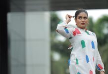 Prayaga Martin Instagram - Going with RGB! Wearing @jebsispar MUA @juli_julian_makeupartist Rings and Earrings @adorebypriyanka @the_mainstreetshop_kochi Capture @3leaf_photography