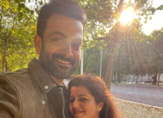 Prithviraj Sukumaran Instagram - Happy birthday partner! No fight too hard, no journey too long with you holding my hand! To many more and forever! ❤️❤️❤️ @supriyamenonprithviraj