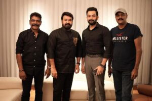 Prithviraj Sukumaran Instagram - #L2E. Team.