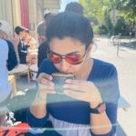 Priya Bhavani Shankar Instagram – Parisian Food >>> Tour Eiffel ❤️ Paris – Le Marais