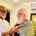 R. Madhavan Instagram - When you get the blessings from a one man industry & the very Legend himself, in the presence of another Legend .. it’s a moment etched for eternity.Thank you for your kindest words and affection #rajnikanth sir. This motivation has completely rejuvenated us. We love you as does the whole world❤️❤️🙏🙏🙏🚀🚀 Superstar Rajinikanth House
