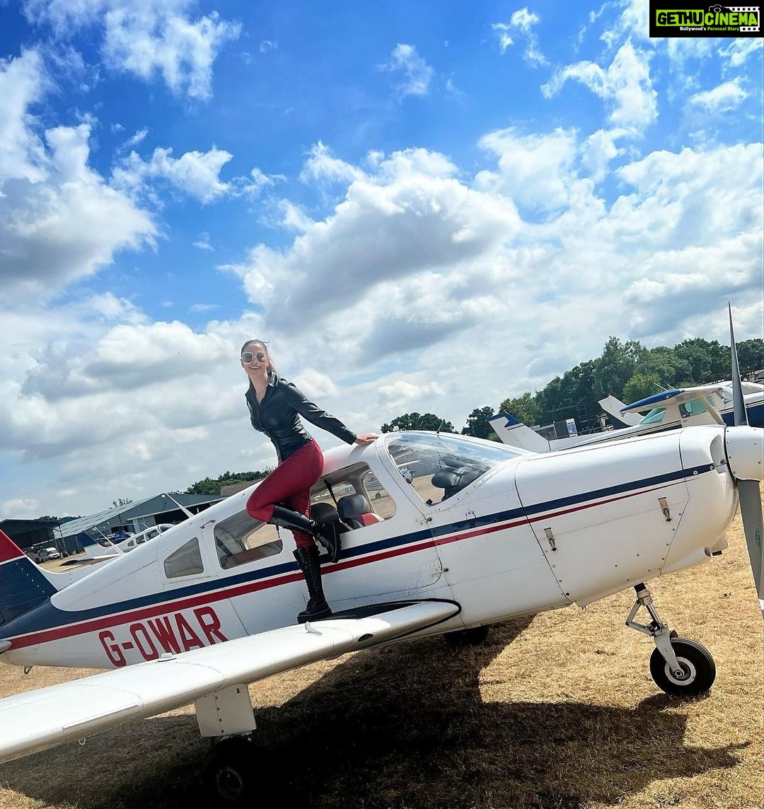 Raai Laxmi Instagram - What good r wings without The courage to fly.✈️🧿❤️👩🏻✈️
