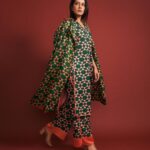 Raashi Khanna Instagram - In @kshitijjalori and @azgaofficial for“Painterly dreams” by @taruntahiliani and @namratashirodkar 💛 Styled by @jukalker 📸 @eshaangirri