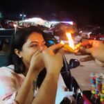 Rachitha Mahalakshmi Instagram - Tried something 🔥 firey 🔥🔥🔥 😜😜😜😜😜😜 #firepan