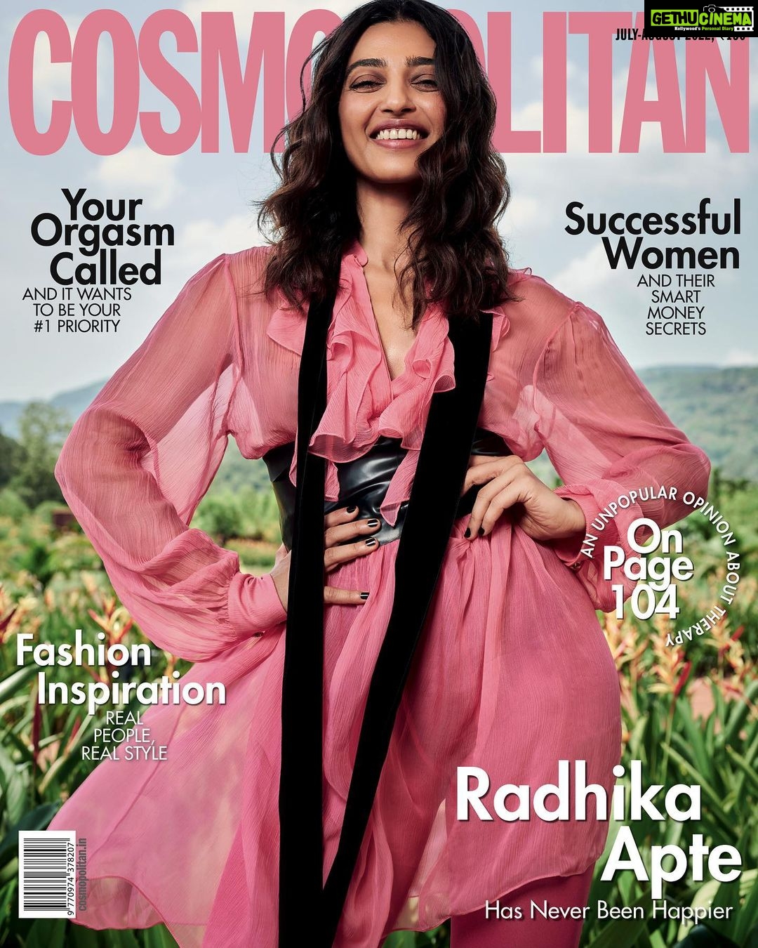 Radhika Apte Instagram - Thank you @cosmoindia đș #Repost Meet Cosmo India coverstar Radhika Apte (@radhikaofficial ), who has opted out of the rat raceâand has never been happier. In an intimate tĂȘte-Ă -tĂȘte with Cosmo, the actor opens up about her childhood, her new creative endeavours, and her hopes for the future. Read excerpts of her interview below: â â â âOh, I have been so happy lately. I think itâs because my priorities have changed ever since the pandemic hit. I barely took on any work for two years, and I have now become very careful with what I sign on. I donât want to work like a dog or do things that donât inspire me. I want to learn!â Editor: Nandini Bhalla (@nandinibhalla ) Radhika's Interview By: Radhika Bhalla (@radhika_bhalla ) Styling: Who Wore What When (@who_wore_what_when ) Photographs: Manasi Sawant (@manasisawant ) Hair & Make-Up: Kritika Gill (@kritikagill ) Production: Studio Gaaba (@studiogaaba ) Fashion Assistants: Shubham Jawanjal (@d.shubham_j ) and Tanya Sachdeva (@tanyaasachdevaaa ) On Radhika: Dress and belt, both Gucci (@gucci ) Location: The Postcard Hideaway, Netravali, Goa (@thepostcardhotel ) PR Agency Credit: Think Talkies (@think_talkies )