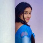Raveena Daha Instagram - Flaunting my beautiful saree 💙😍 Sky blue is a colour that resembles that of an unclouded sky around noon.Light (sky) blue: peace, serenity, ethereal, spiritual, infinity. (The origin of these meanings is the intangible aspects of the sky.) Most blues convey a sense of trust, loyalty, cleanliness, and understanding #IndiaAt75 #IndiaILove #Instareels #Skybluecolor #Blue