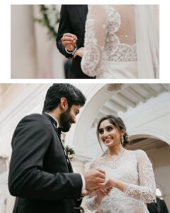 Reba Monica John Instagram - Reba & Joemon - For a thousand years! 

Friends are angels in disguise! You'd wonder why we choose to say it here but you'd realise why only when we tell you how Reba met Joemon for the first time! 

As destiny would have it, both our girl and boy, Reba and Joe were as single as they could be when they both individually decided to confide into a common friend to set them up with a 'nice' person. An absolutely adorable of a person that their friend was, he played cupid to both of them and set them up on a date. The rest is history! 

These two gorgeous individuals tied the knot in middle of the pandemic and yet had the most ever gorgeous wedding they could be. We couldn't agree more! 

From the traditional Madhuramveppu to a Sangeet followed by a quaint wedding at the St Patrick's Church in Bangalore to the most ravishing celebrations at the Marriott and Leela properties in the town, Reba and Joe truly had one of the most gorgeous weddings we have thoroughly enjoyed being a part of. 

Here's a sneak peek into all the celebration that ensued.
 @reba_john & @joemonjoseph 

Attire - @t.and.msignature 
Venue - @theleelapalacebengaluru @jwmarriottblr 
Jewellery - @m.o.dsignature 

Shot in @sonyalpha @sonyalphain 

#destinationwedding #intimatewedding #destinationweddingphotographer #loveislove #couplesession #coupleshoot #bridetrends #engagementshoot #bridesmaid #weddinghair #fineartwedding #brideandgroom #weddingfashion #weddingceremony #weddingexitideas #luxuryweddings #realweddings #weddingdecor #lookslikefilm #wedphotoinspiration #magicmotionmedia