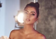 Ruhi Singh Instagram - Glam up 💋 Photo @shotbynuno Makeup @diogosalles Hair @cristianocpereira Outfit @mondelifestyle Styling @aviksha.s Jewellery @aquamarine_jewellery